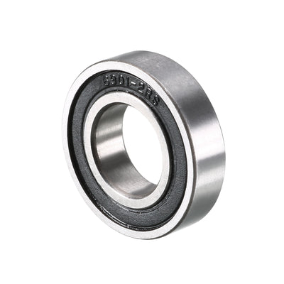 Harfington Uxcell Deep Groove Ball Bearings Metric Double Sealed High Carbon Steel Z2 Level