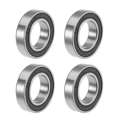 Harfington Deep Groove Ball Bearings Double Sealed Carbon Steel