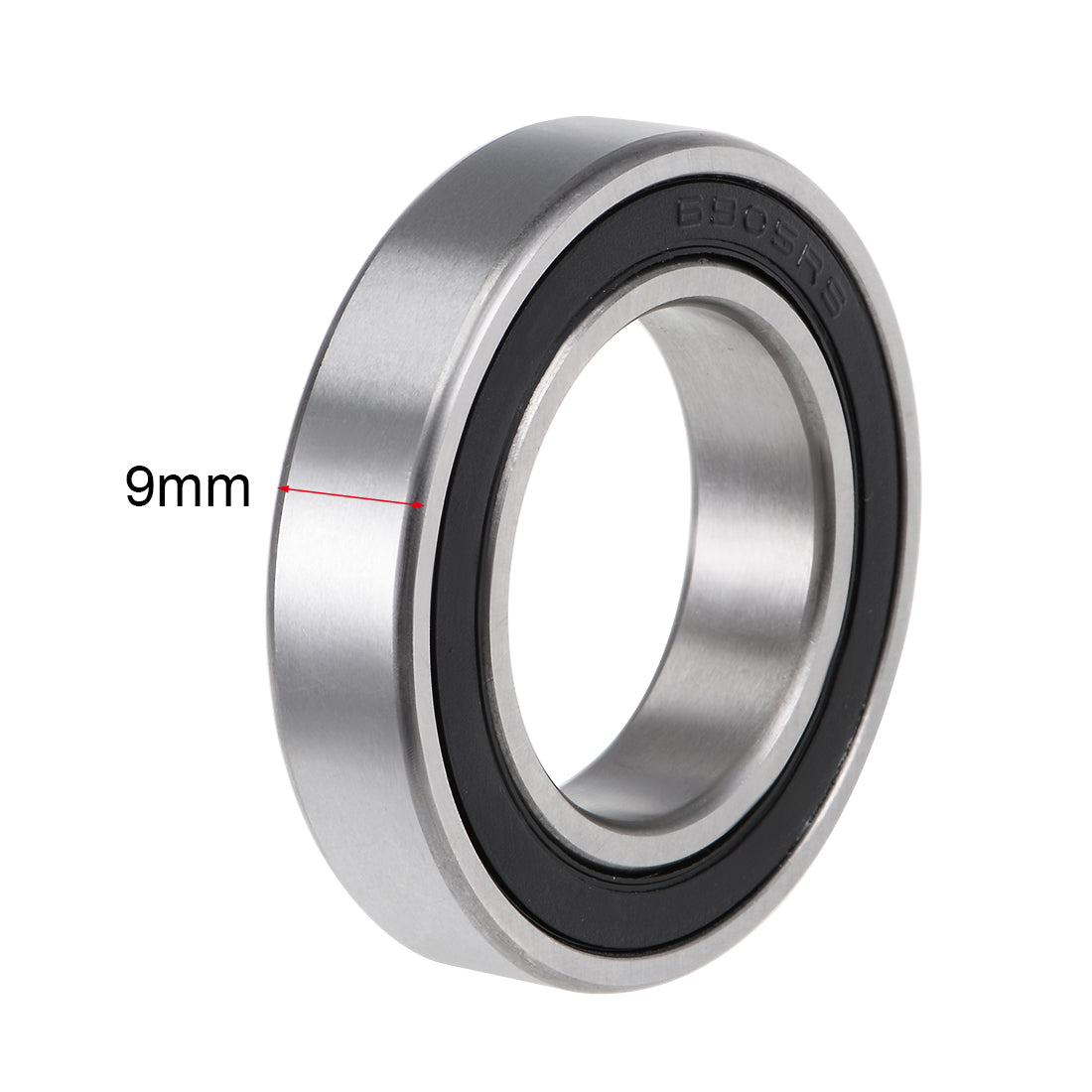 uxcell Uxcell Deep Groove Ball Bearings Metric Double Seal High Carbon Steel Z2