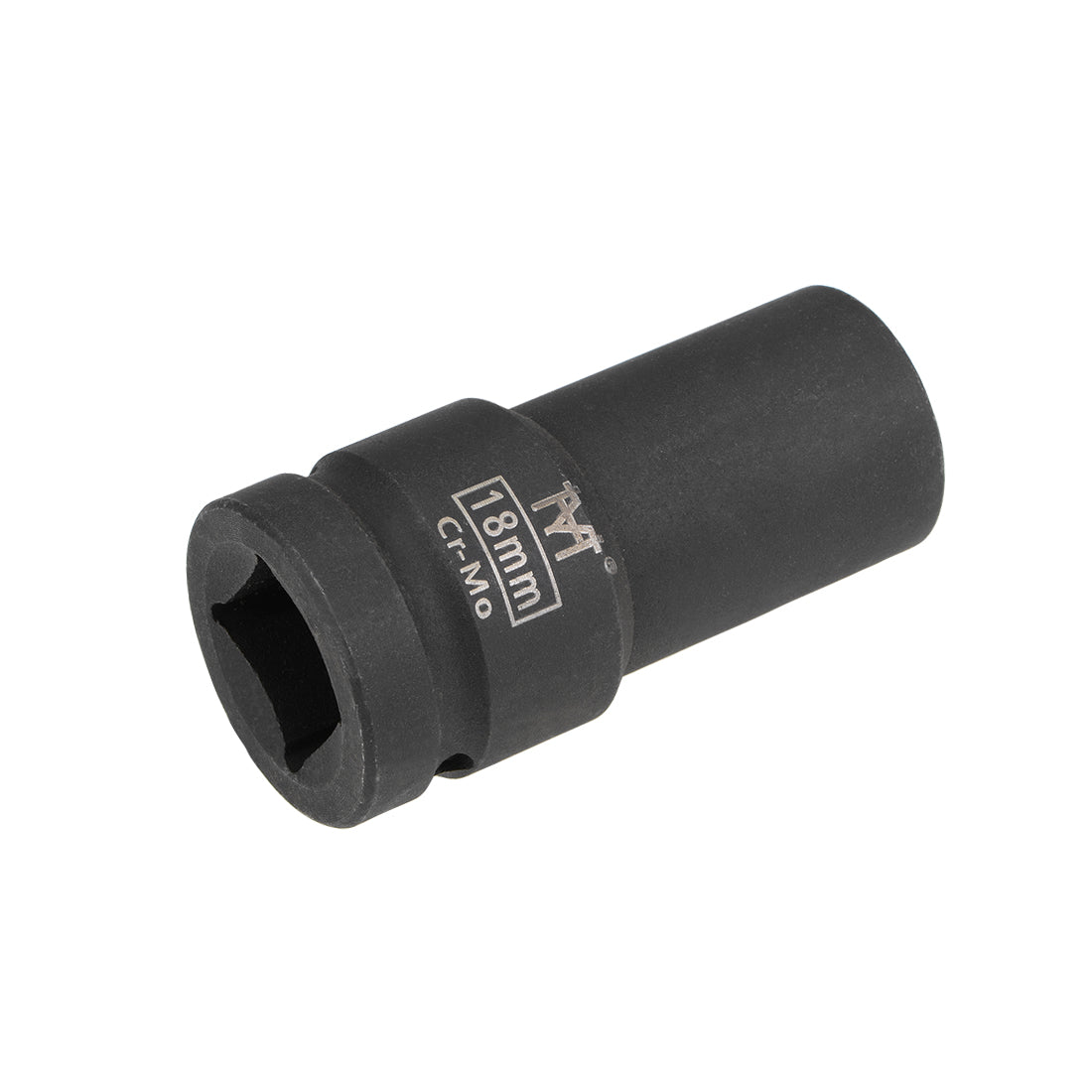 uxcell Uxcell Drive by Deep Impact Socket, 6-Point, Cr-Mo Alloy Steel, Metric