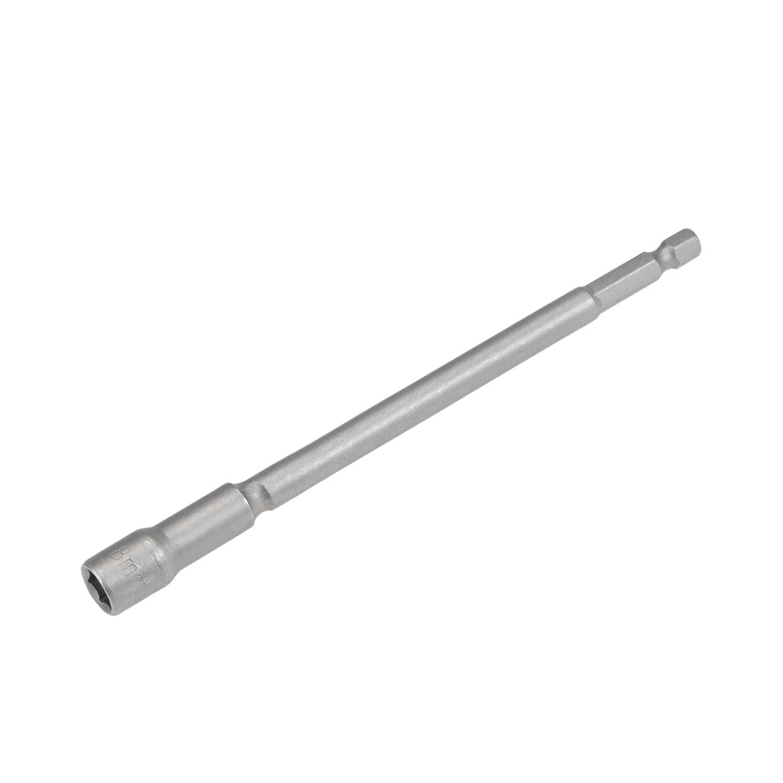 uxcell Uxcell 1/4" Quick-Change Hex Shank 8mm Magnetic Nut Sockets Driver Wrench, 150mm Length