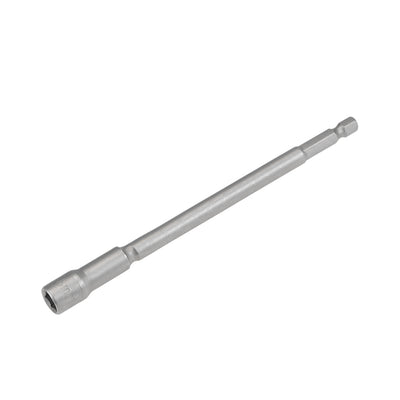 Harfington Uxcell 1/4" Quick-Change Hex Shank 8mm Magnetic Nut Sockets Driver Wrench, 150mm Length