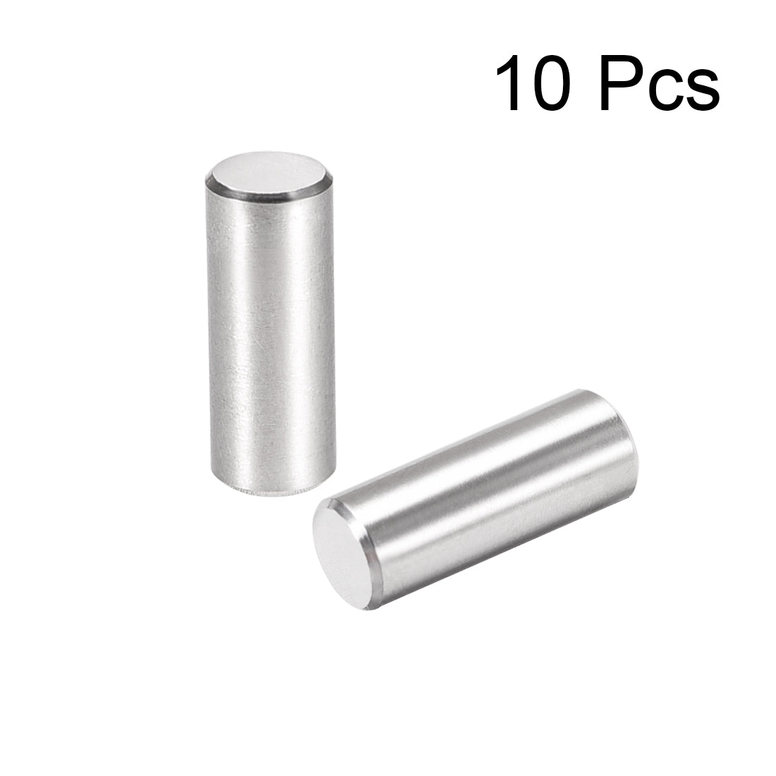 uxcell Uxcell 10Pcs Dowel Pin 304 Stainless Steel Cylindrical Shelf Support Pin