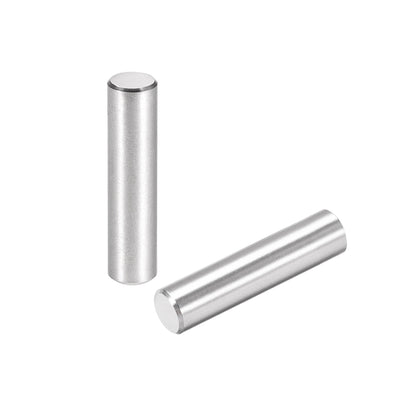 Harfington Uxcell 25Pcs Dowel Pin 304 Stainless Steel Cylindrical Shelf Support Pin