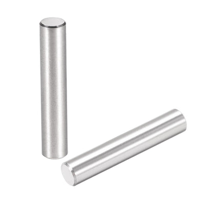 Harfington Uxcell 25Pcs Dowel Pin 304 Stainless Steel Cylindrical Shelf Support Pin