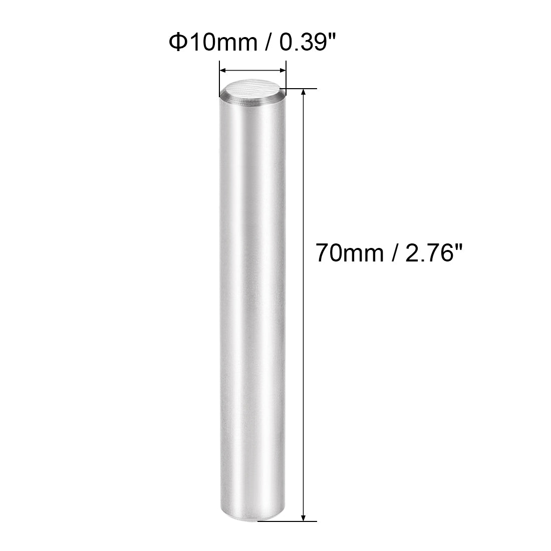 uxcell Uxcell Dowel Pin 304 Stainless Steel Cylindrical Shelf Support Pin