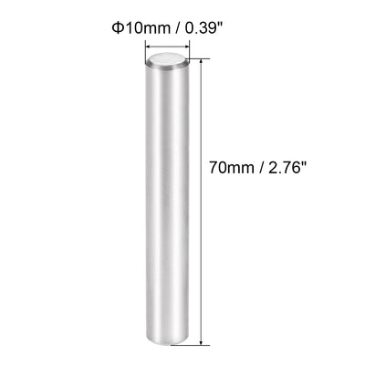 Harfington Uxcell Dowel Pin 304 Stainless Steel Cylindrical Shelf Support Pin