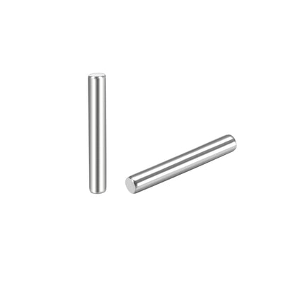 Harfington Uxcell 15Pcs Dowel Pin 304 Stainless Steel Cylindrical Shelf Support Pin Fasten Elements Silver Tone