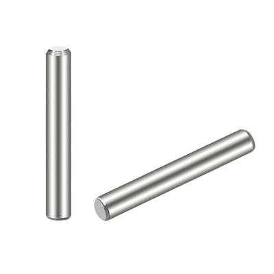 Harfington Uxcell 100Pcs  Dowel Pin 304 Stainless Steel Cylindrical Shelf Support Pin