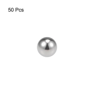 Harfington Uxcell 7/32" Bearing Balls 440C Stainless Steel G25 Precision Balls 50pcs