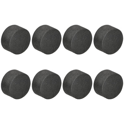 Harfington Uxcell 8 Pcs Single Sided D20xH10mm Foam Feet Non Slip Pads for Speaker Guitar Amplifier HiFi