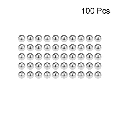 Harfington Uxcell 2mm Bearing Balls 304 Stainless Steel G100 Precision Balls 100pcs
