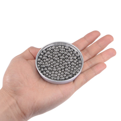 Harfington Uxcell 4.5mm Bearing Balls 304 Stainless Steel G100 Precision Balls 200pcs