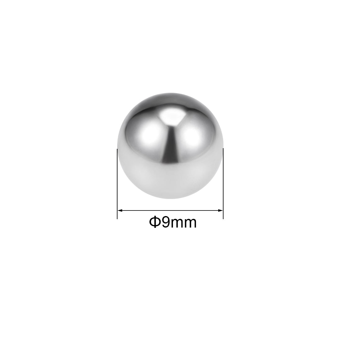 Uxcell Uxcell 25mm Bearing Balls 304 Stainless Steel G100 Precision Balls 10pcs