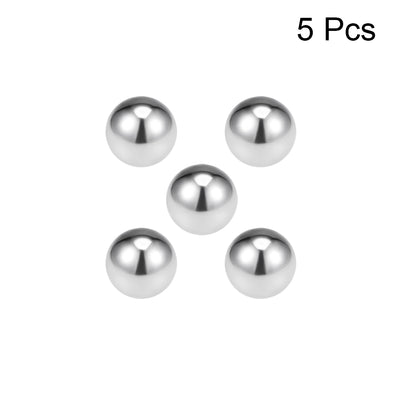 Harfington Uxcell 20mm Bearing Balls 304 Stainless Steel G100 Precision Balls 5pcs