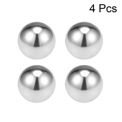 Harfington Uxcell 30mm Bearing Balls 304 Stainless Steel G100 Precision Balls 4pcs