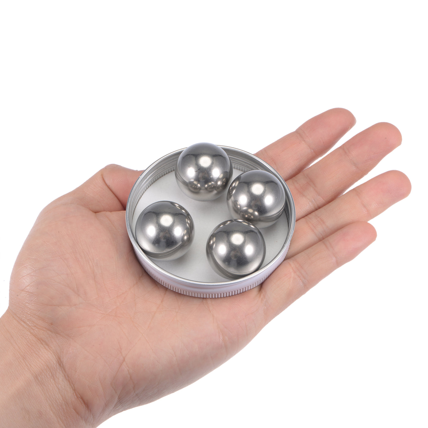 Uxcell Uxcell 30mm Bearing Balls 304 Stainless Steel G100 Precision Balls 4pcs