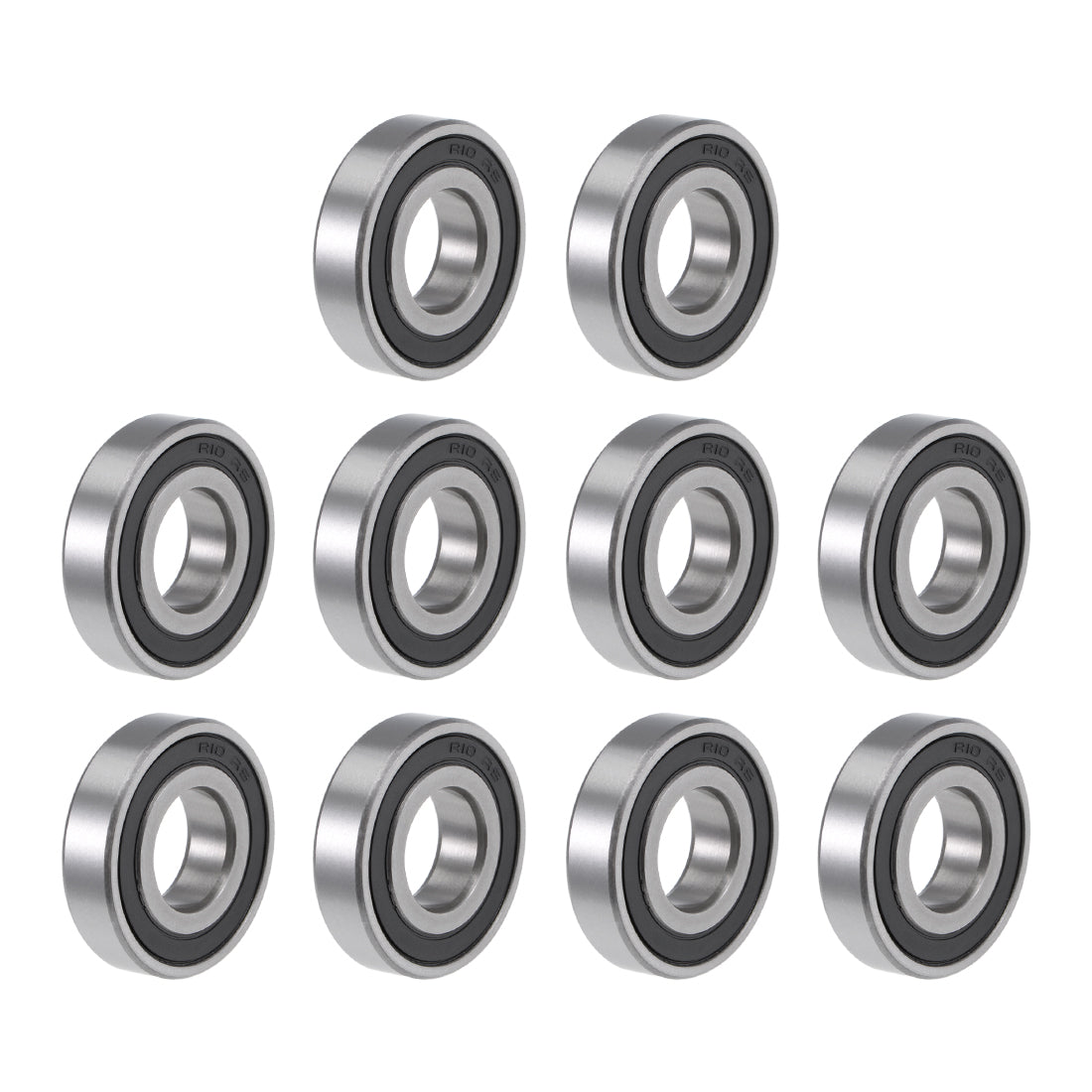 uxcell Uxcell Deep Groove Ball Bearings Inches Double Sealed Chrome Steel ABEC1 Z2