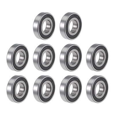 Harfington Uxcell Deep Groove Ball Bearings Inches Double Sealed Chrome Steel ABEC1 Z2