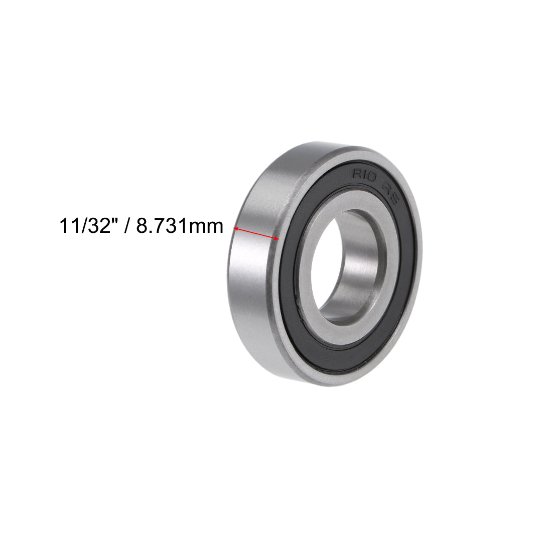 uxcell Uxcell Deep Groove Ball Bearings Inch Double Sealed Chrome Steel ABEC-1 Z2