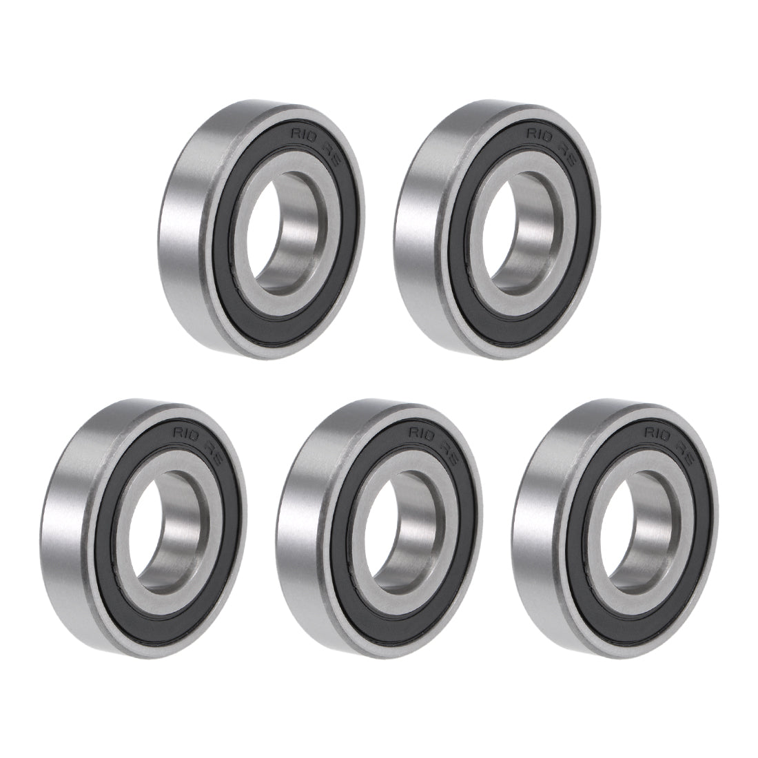 uxcell Uxcell Deep Groove Ball Bearings Inch Double Sealed Chrome Steel ABEC-1 Z2