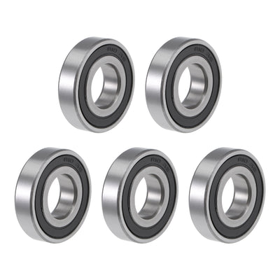 Harfington Uxcell Deep Groove Ball Bearings Inch Double Sealed Chrome Steel ABEC-1 Z2