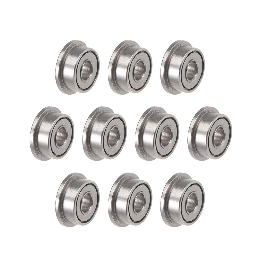 uxcell Uxcell F682ZZ Flange Ball Bearing 2x5x2.3mm Shielded Chrome Bearings 10pcs