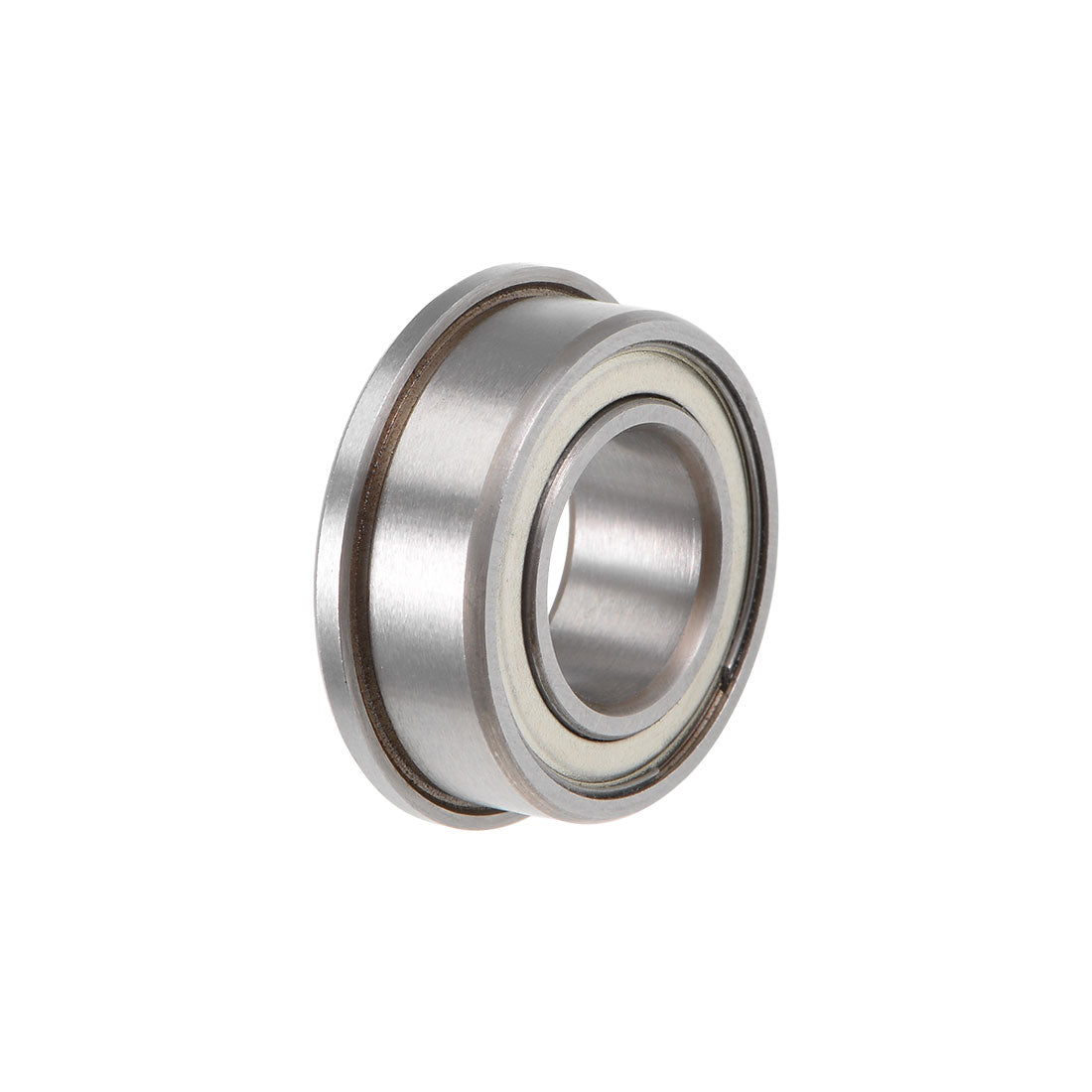 uxcell Uxcell F63800ZZ Flange Ball Bearing 10x19x7mm Shielded Chrome Bearings