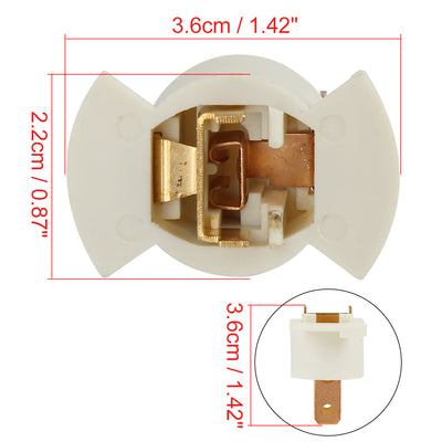 Harfington Auto Scheinwerfer Lampenfassung Halter Stecker Adapter