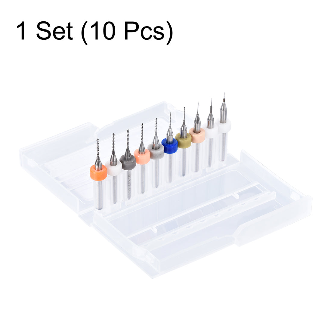 Harfington Carbide CNC Engraving Drill Bit, Circuit Board Micro PCB Drill Bits Tool