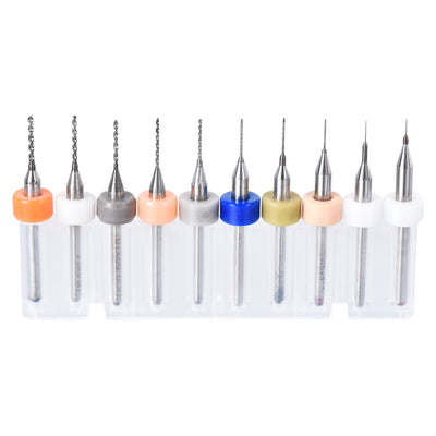 Harfington Carbide CNC Engraving Drill Bit, Circuit Board Micro PCB Drill Bits Tools