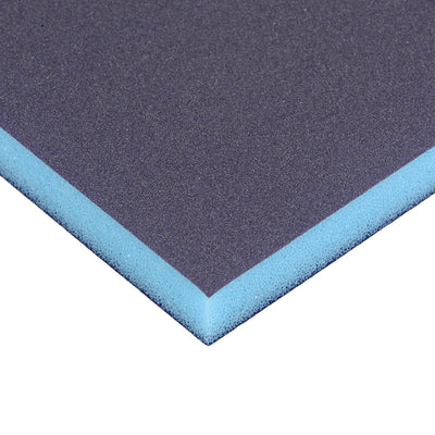 Harfington Uxcell Sanding Sponge 220 Grit Sanding Block Pad 4.7inch x 3.9inch x 0.4inch Blue 3pcs