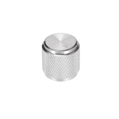 Harfington Uxcell Potentiometer Knob Silver Tone Aluminum Volume Control Knob Amplifier Electric Guitar