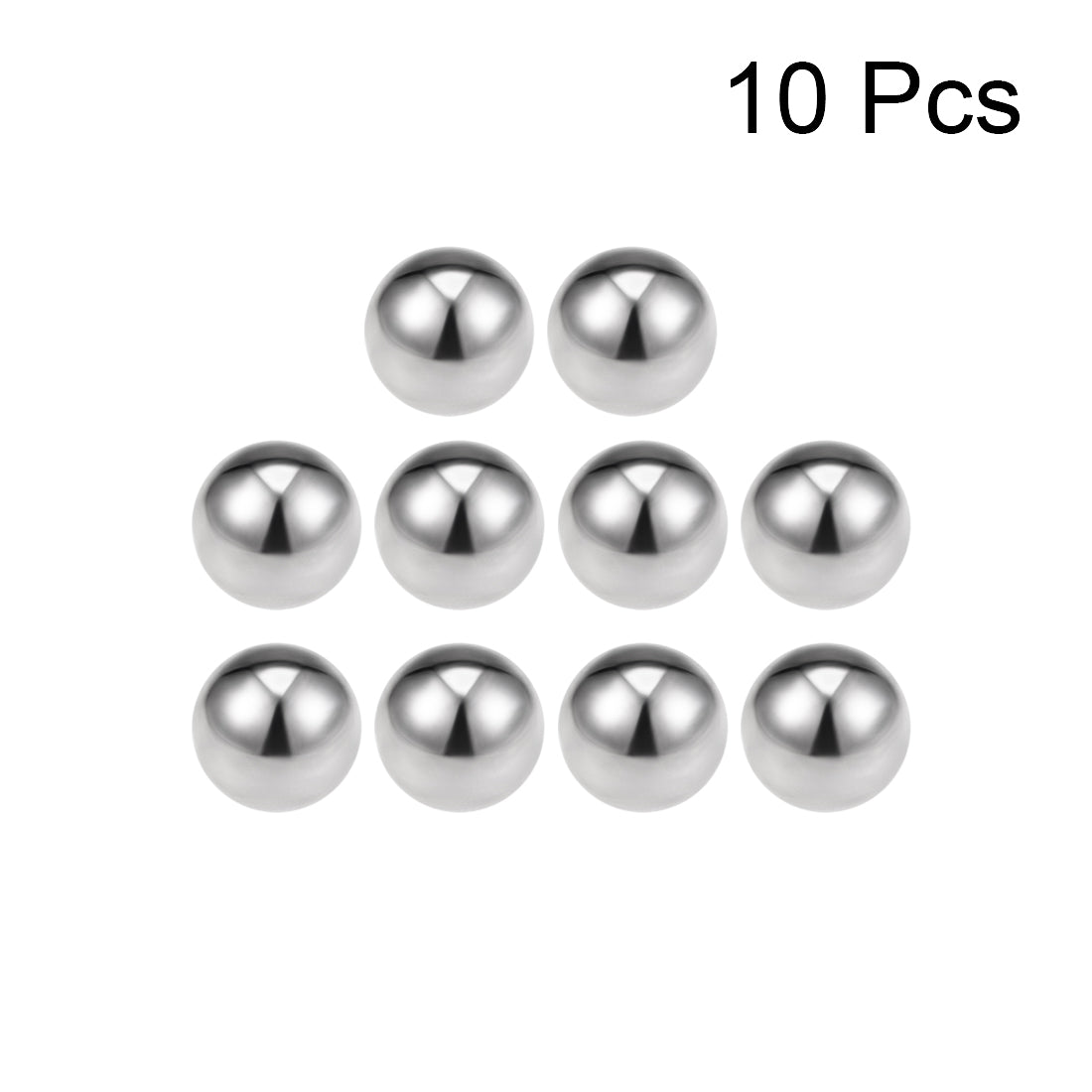 Uxcell Uxcell 1/2" Bearing Balls 304 Stainless Steel G100 Precision Balls 10pcs