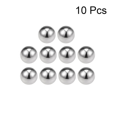 Harfington Uxcell 1/2" Bearing Balls 304 Stainless Steel G100 Precision Balls 10pcs