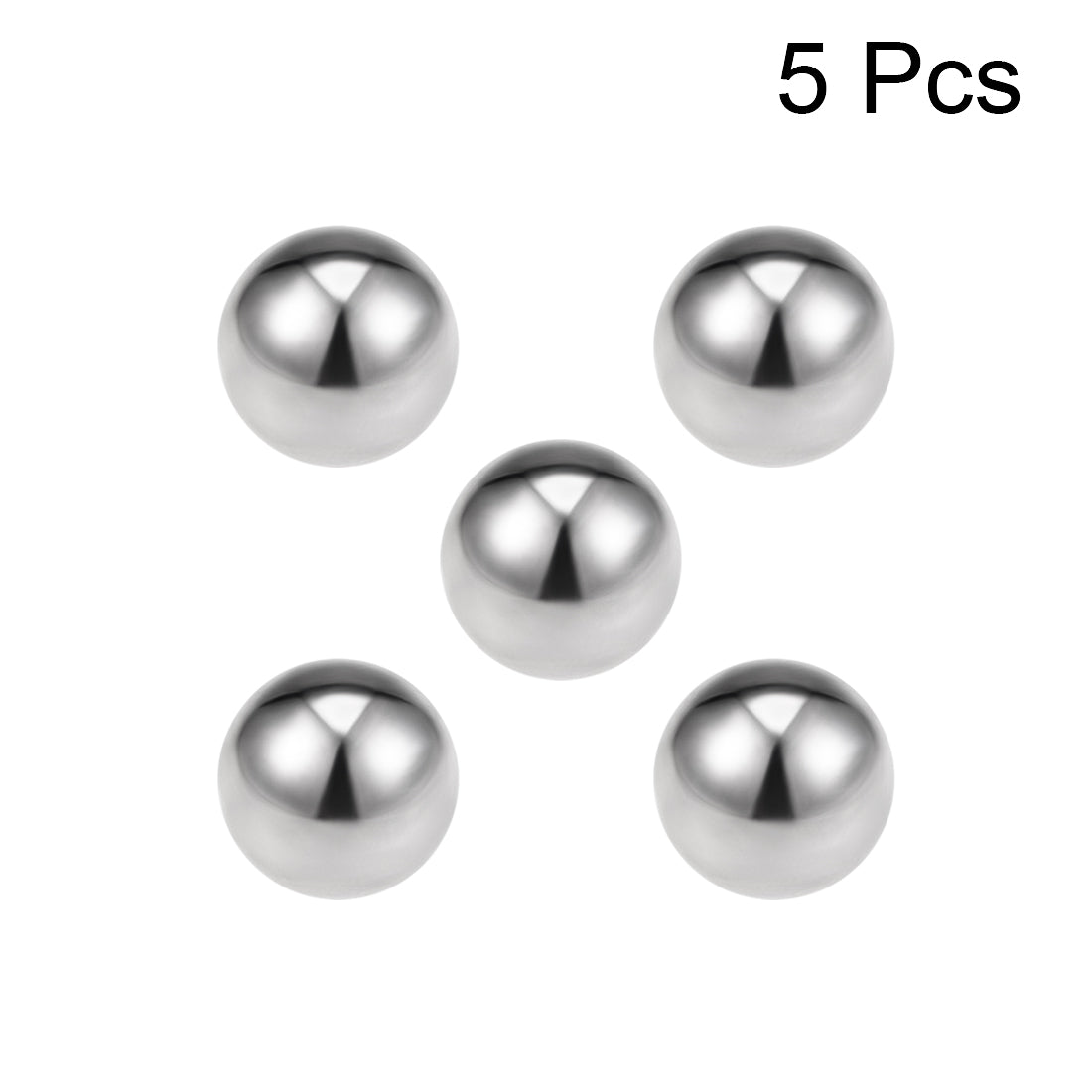 Uxcell Uxcell Bearing Balls 5/8-inch 304 Stainless Steel G100 Precision 5pcs