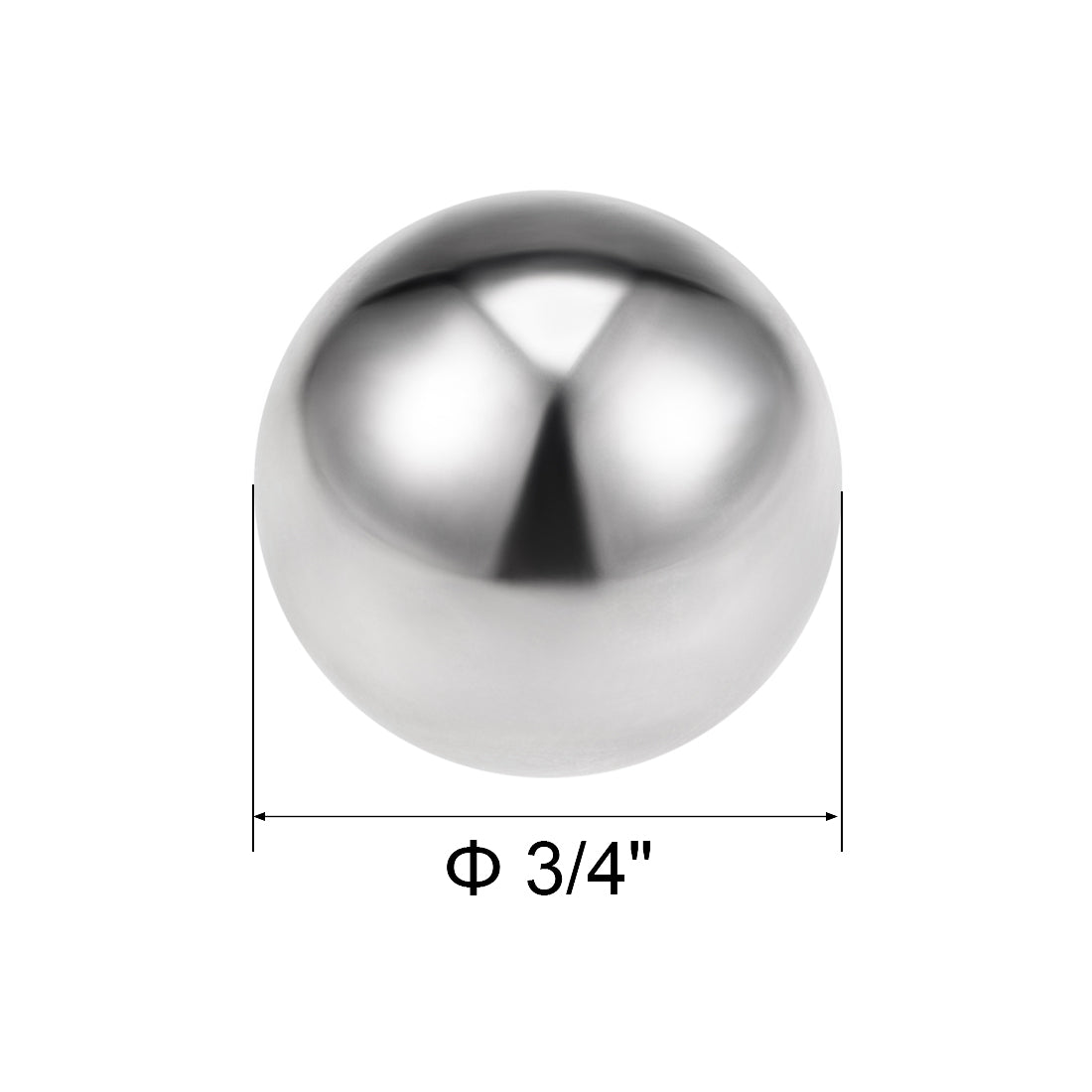 Uxcell Uxcell 5/8" Bearing Balls 440C Stainless Steel G25 Precision Balls 5pcs