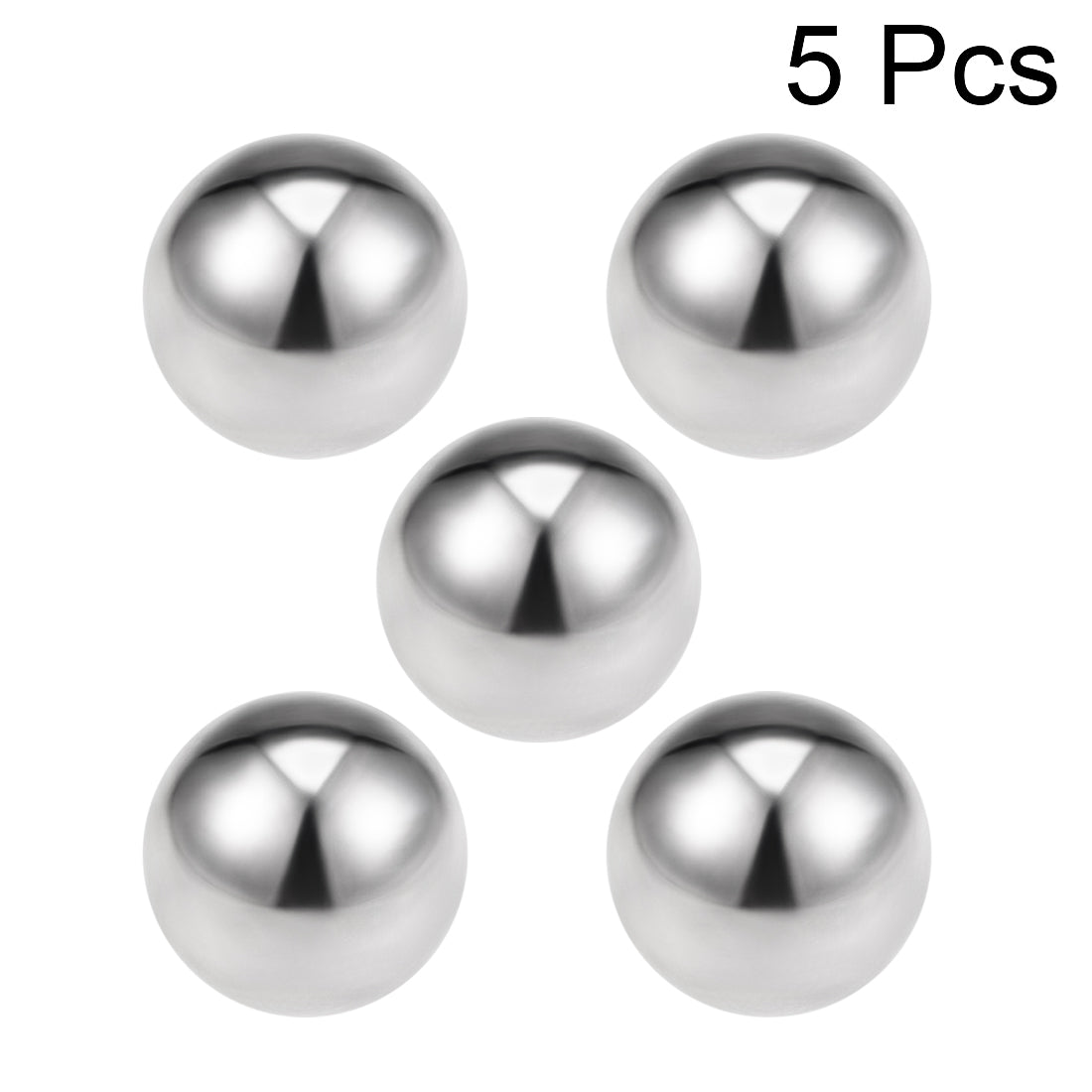 Uxcell Uxcell 5/8" Bearing Balls 440C Stainless Steel G25 Precision Balls 5pcs