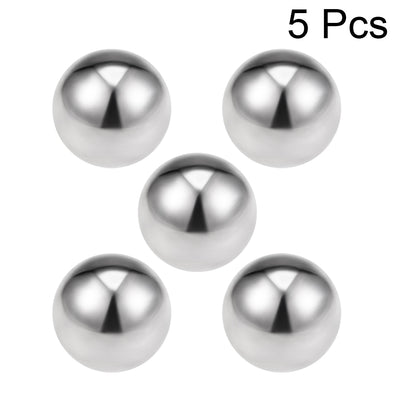 Harfington Uxcell 5/8" Bearing Balls 440C Stainless Steel G25 Precision Balls 5pcs