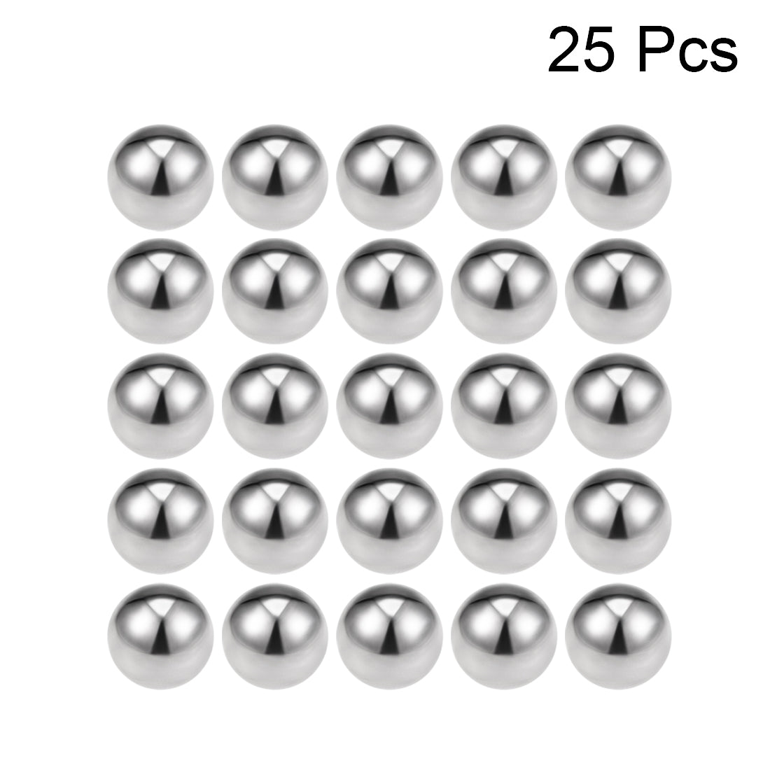 Uxcell Uxcell 3/8" Bearing Balls 440C Stainless Steel G25 Precision Balls 25pcs