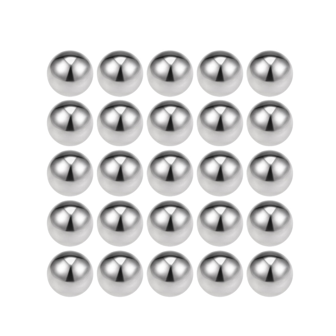 Uxcell Uxcell 3/8" Bearing Balls 440C Stainless Steel G25 Precision Balls 25pcs