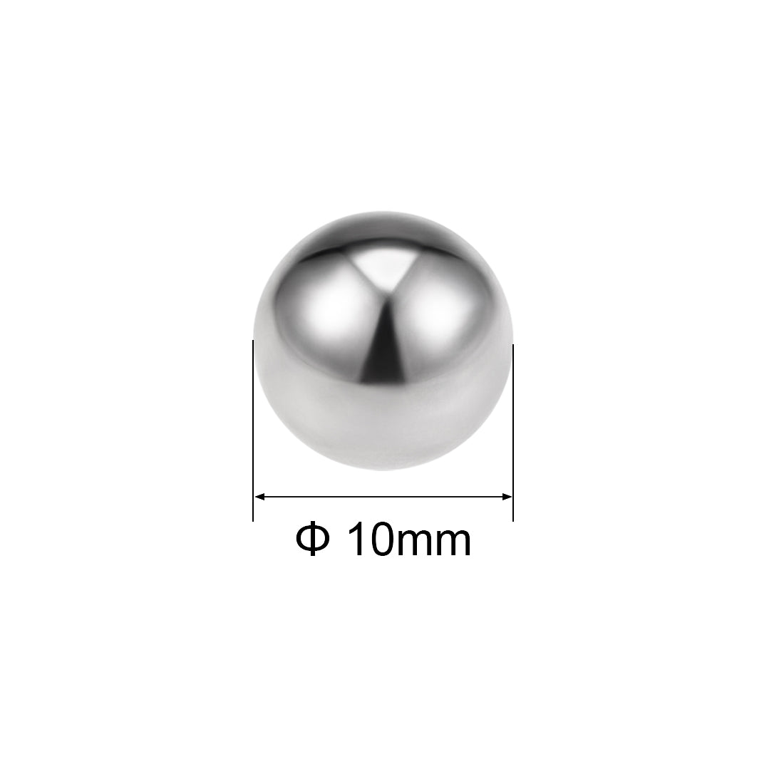 uxcell Uxcell Lagerkugel Ball Wolframcarbid G25 Präzisionskugel 10mm (1 Stück)