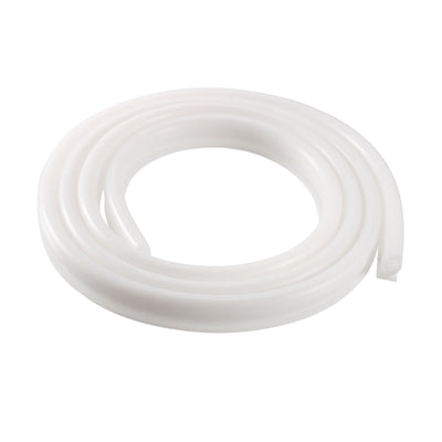 Harfington Uxcell T-Slot Mount Weatherstrip Seal 7mm Bulb Bubble for 6mm Slot 1 Meter White