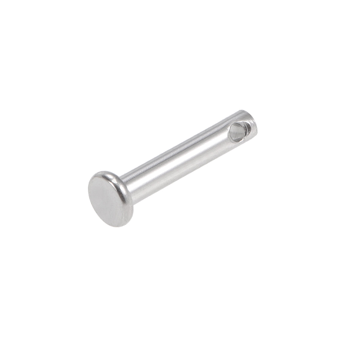 uxcell Uxcell Single Hole Clevis Pins - Flat Head 304 Stainless Steel Link Hinge Pin 20Pcs