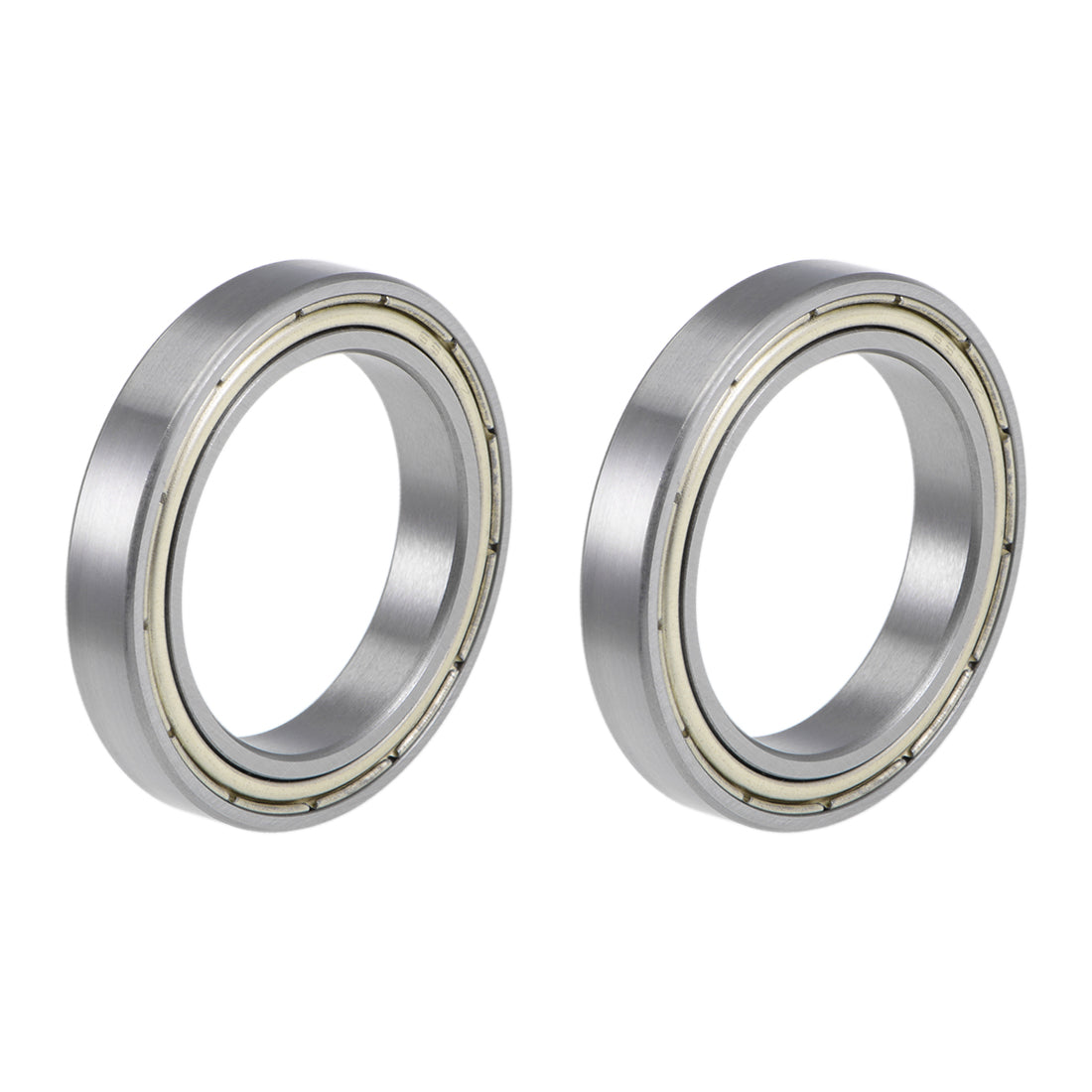 uxcell Uxcell Deep Groove Ball Bearings Thin Section Double Shield Chrome Steel ABEC1