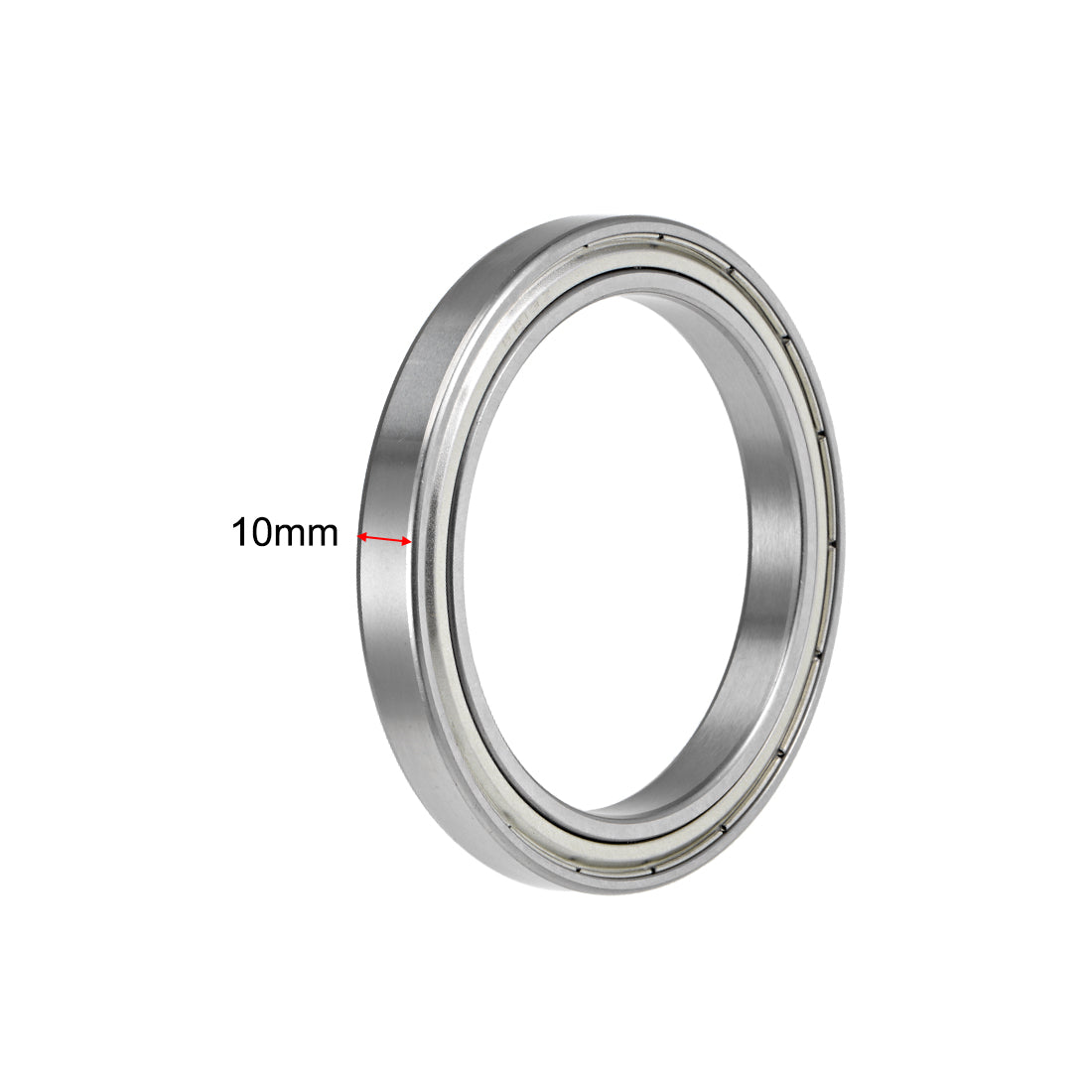 uxcell Uxcell 6813ZZ Ball Bearings Z2 65x85x10mm Double Shielded Chrome Steel