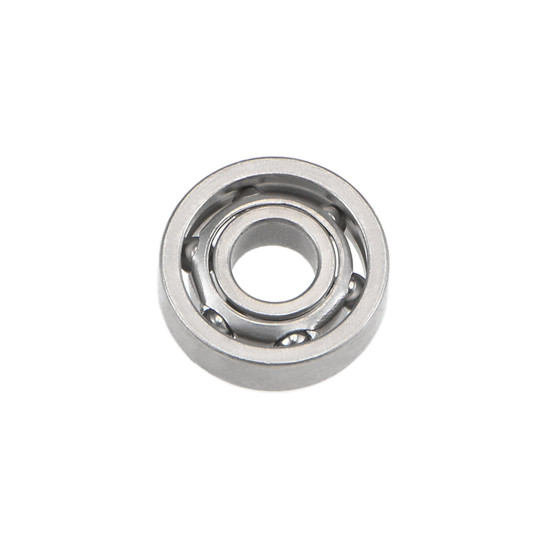 uxcell Uxcell Miniature Deep Groove Ball Bearings Open Type Chrome Steel Bearings