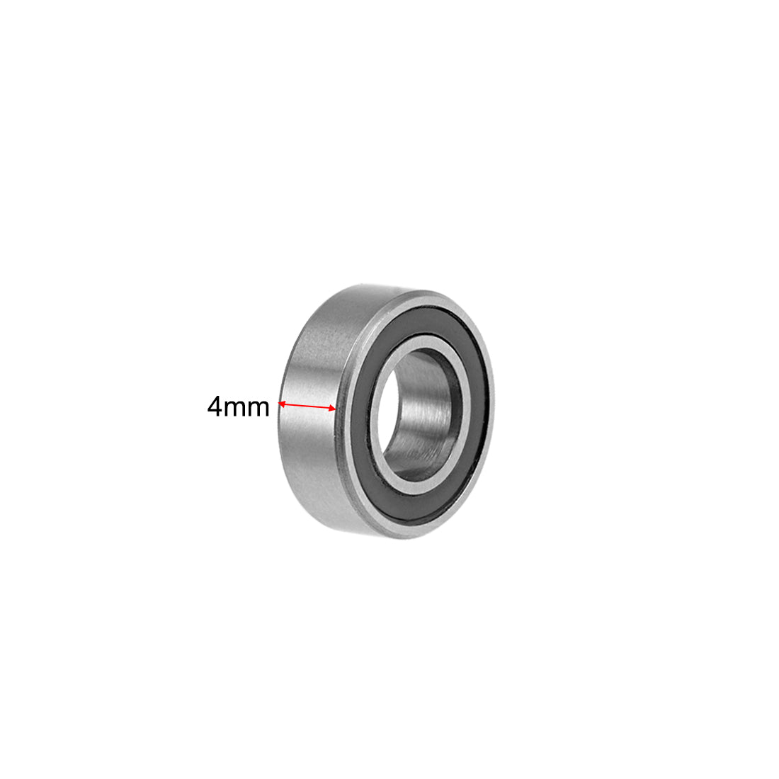 uxcell Uxcell Deep Groove Ball Bearings Metric Double Sealed Chrome Steel P0 Z2 Level