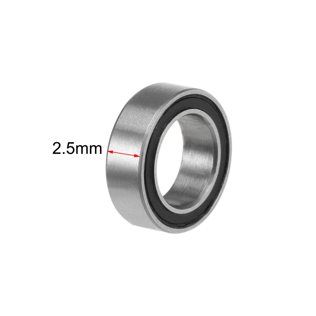 uxcell Uxcell Deep Groove Ball Bearing Metric Double Shielded Chrome Steel P0 Z2