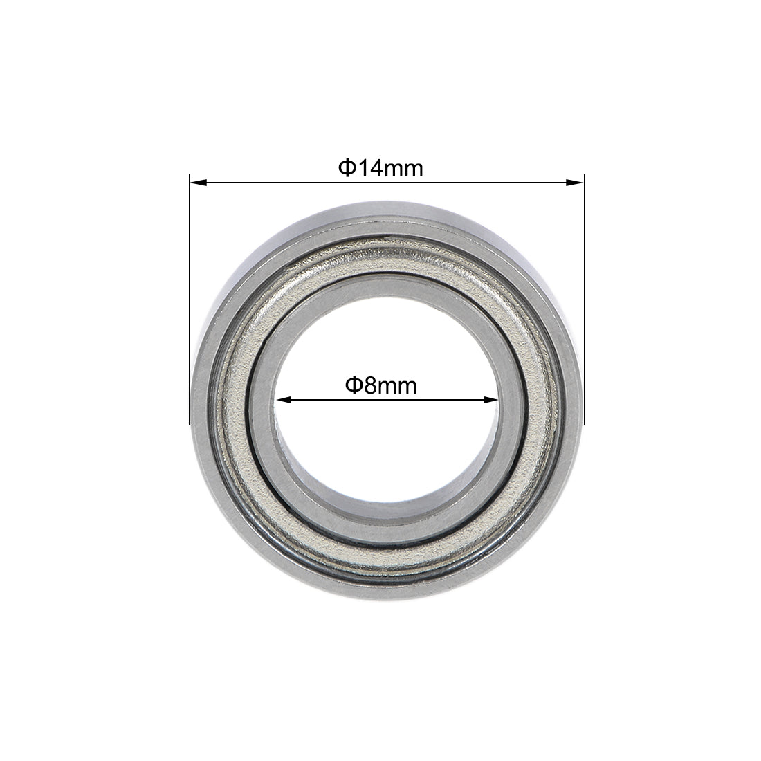 Harfington Ball Bearings Double Shielded Chrome Steel